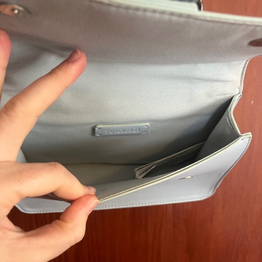 Forever 21 Light Blue Crossbody Bag - Picture 4 of 6